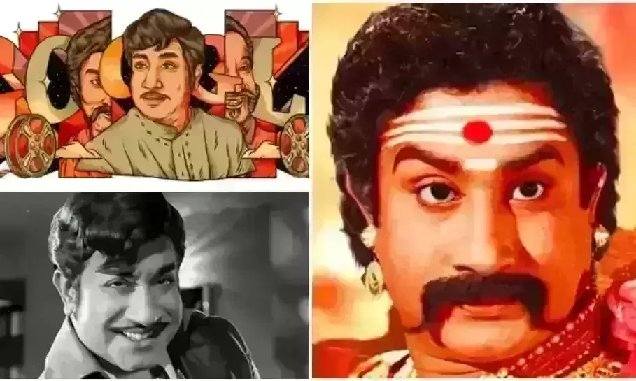 Google pays tribute to Sivaji Ganesan with a Doodle on his 93rd birth anniversary