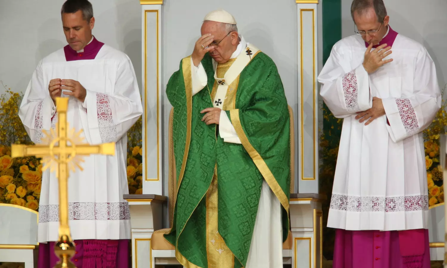 Pope feels shame for Churchs no action on Clergys perversion for long time