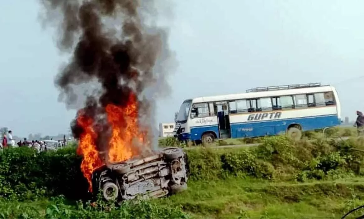 No politicians to attend final prayers of Lakhimpur Kheri victims, says farmers org