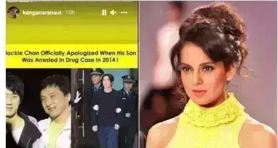 Kangana pokes Shah Rukh Khan for his silence on his sons drug-related arrest