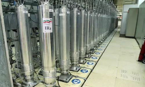 Iran says, with nuke talks sanctions must go