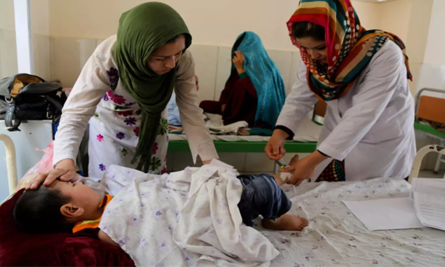 Only place in Afghanistan where Taliban allows men, women work together