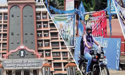 Kerala High Court questions political parties putting up flags in public places
