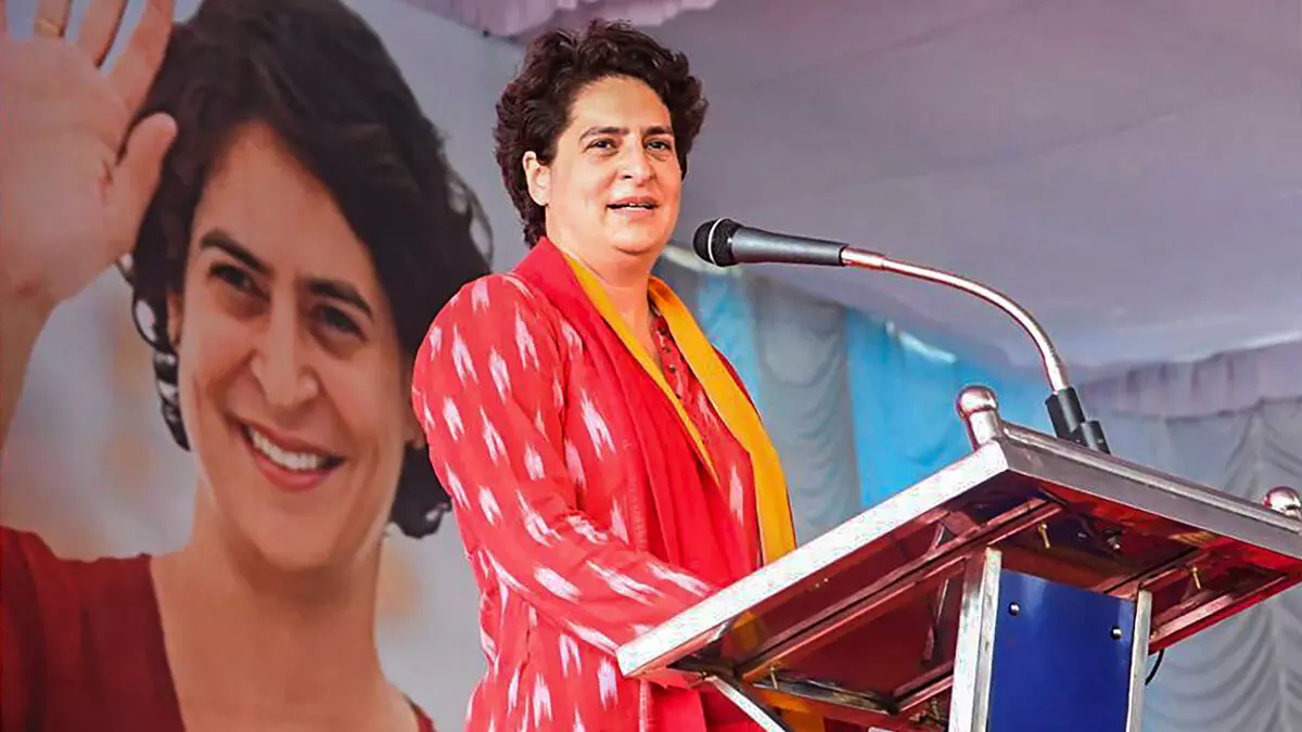 Priyanka Gandhi vows 40% seats for women in UP, calls it women empowerment