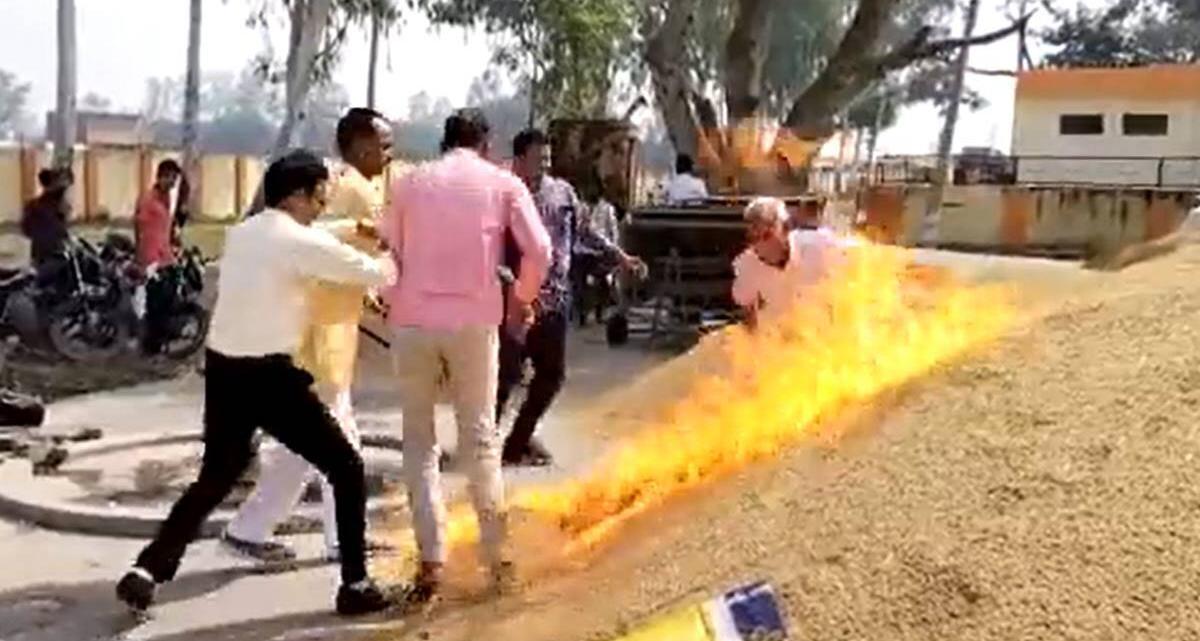 Varun Gandhi posts video of UP man setting fire to crop, seeks agri policy rethink