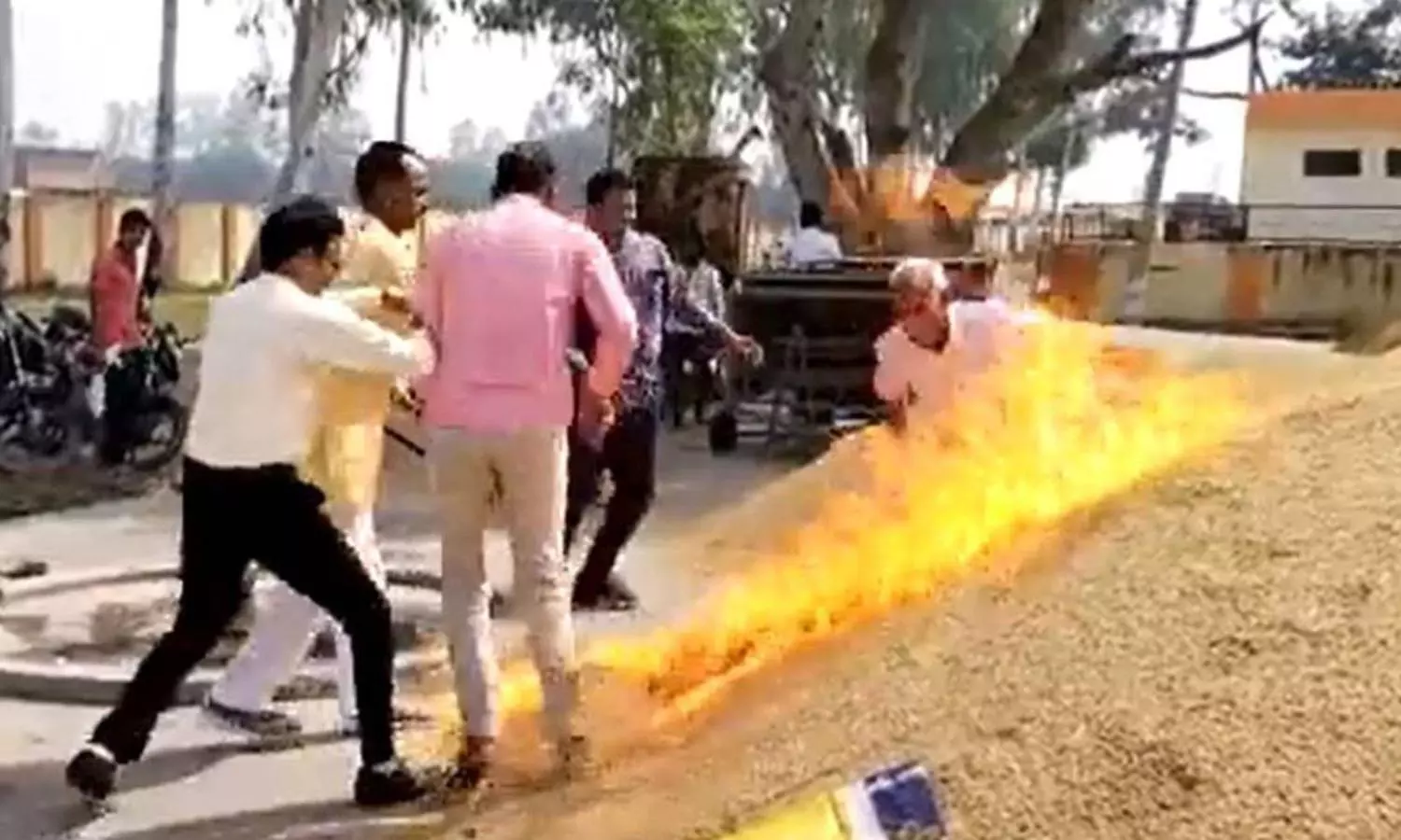 Varun Gandhi posts video of UP man setting fire to crop, seeks agri policy rethink