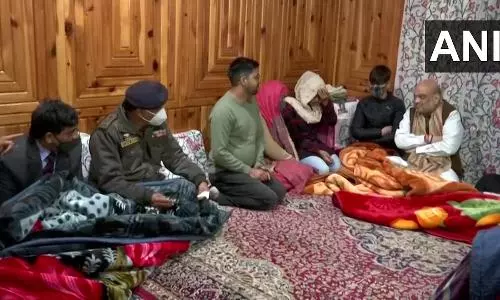 Amit Shah on the ground in J&K for the first time since scrapping of Article 370