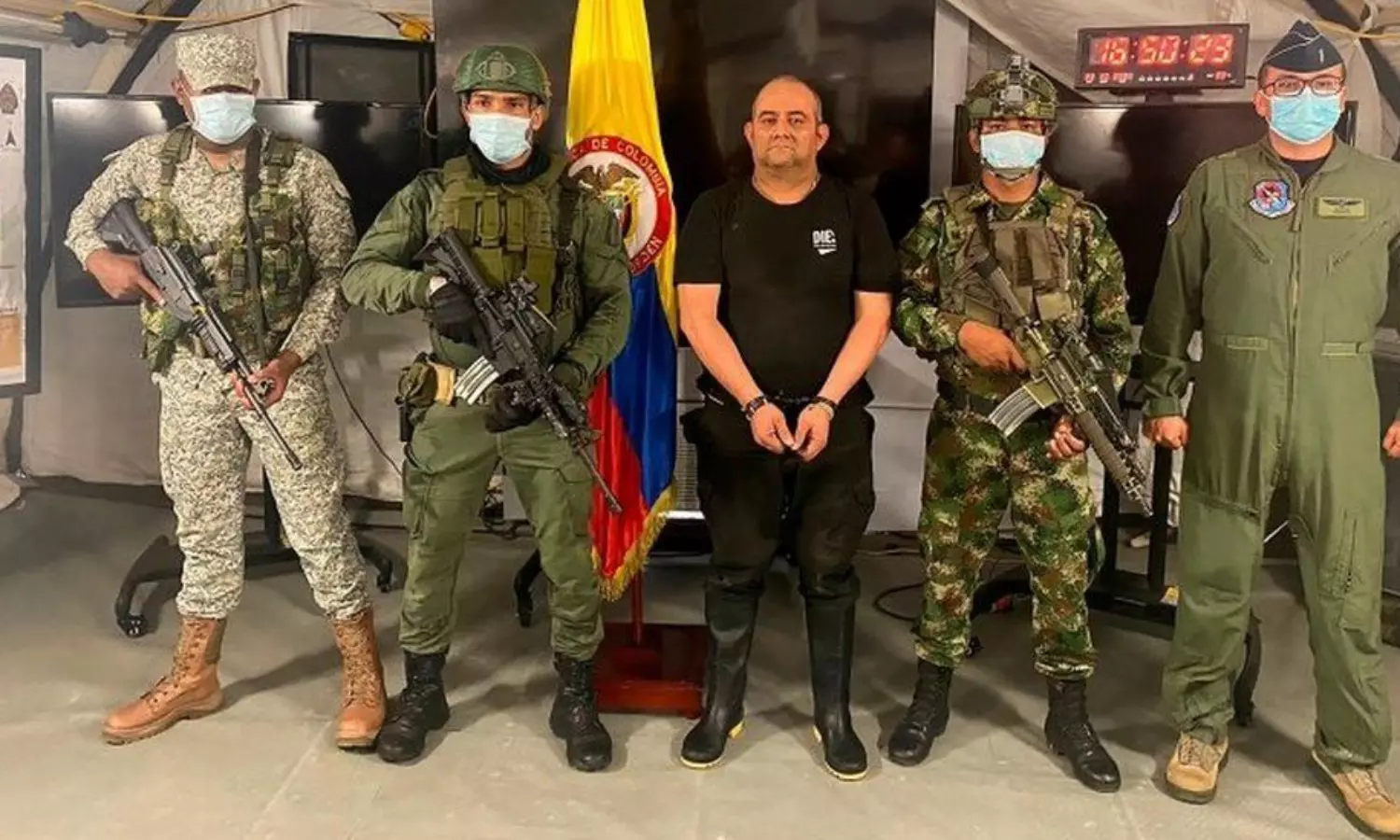 High profile Colombian drug lord Otoniel arrested