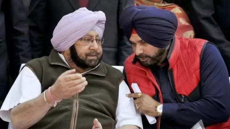 Congress chief Sidhu terms Capt. Amarinder Singh as spent cartridge,  traitor