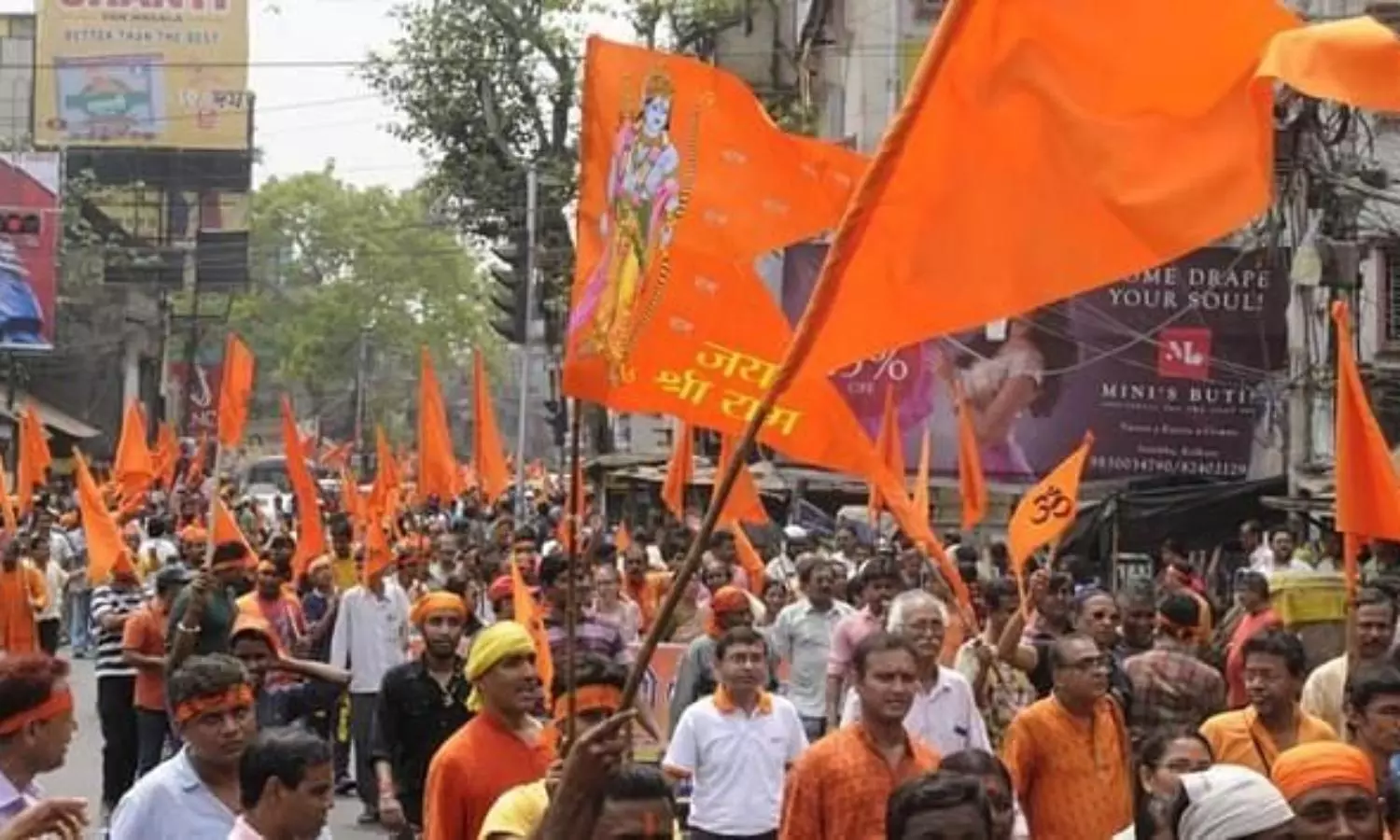 Violence during VHP rally in Tripura; mosque, shops vandalised