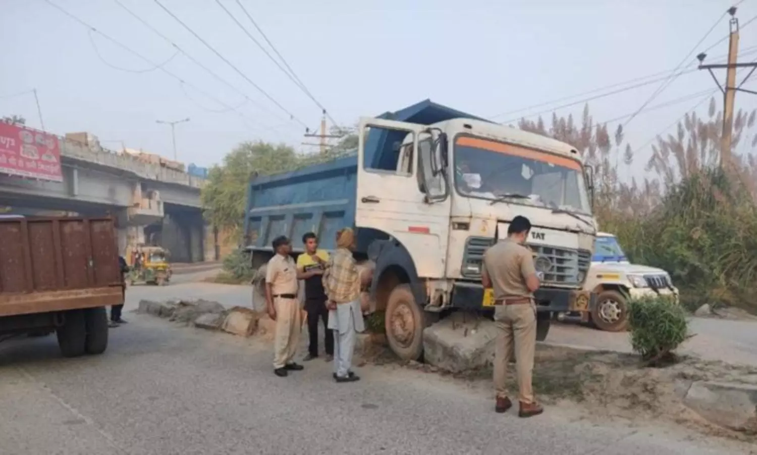 Truck rammed into women farmers; three dead, two injured