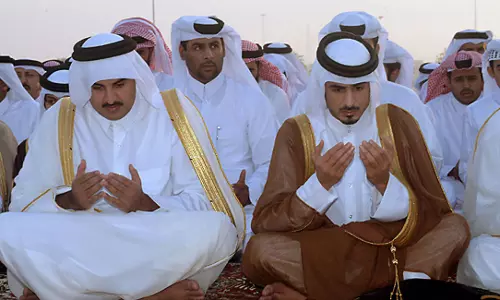 Qatar Amir, and Father Amir, perform Istisqa prayer for rain