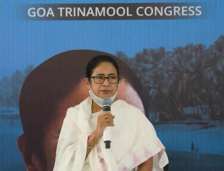 Mamata blames Cong for BJPs prominence in national politics