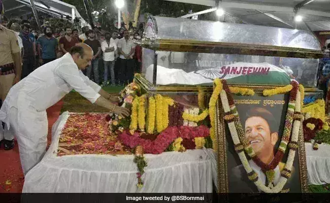 Actor Puneeth Rajkumar paid last respects in Karnataka