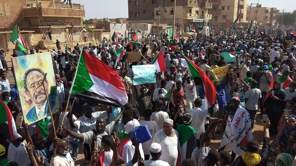 Protests erupt again in Sudan, demanding civilian rule