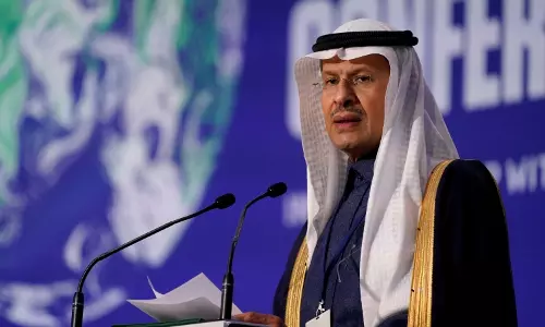Saudi minister rejects allegations that Saudi blocks Cop26 negotiations