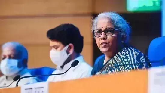 Union Finance Minister asks people to argue with State Govts on high tax on oil