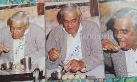 What Vajpayee said while serving beef in Colombo