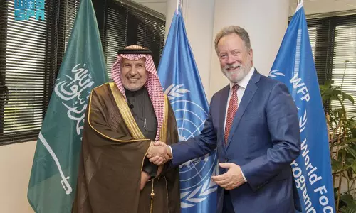 King Salman Humanitarian Aid centre chief asserts Saudis key role in UN food programme