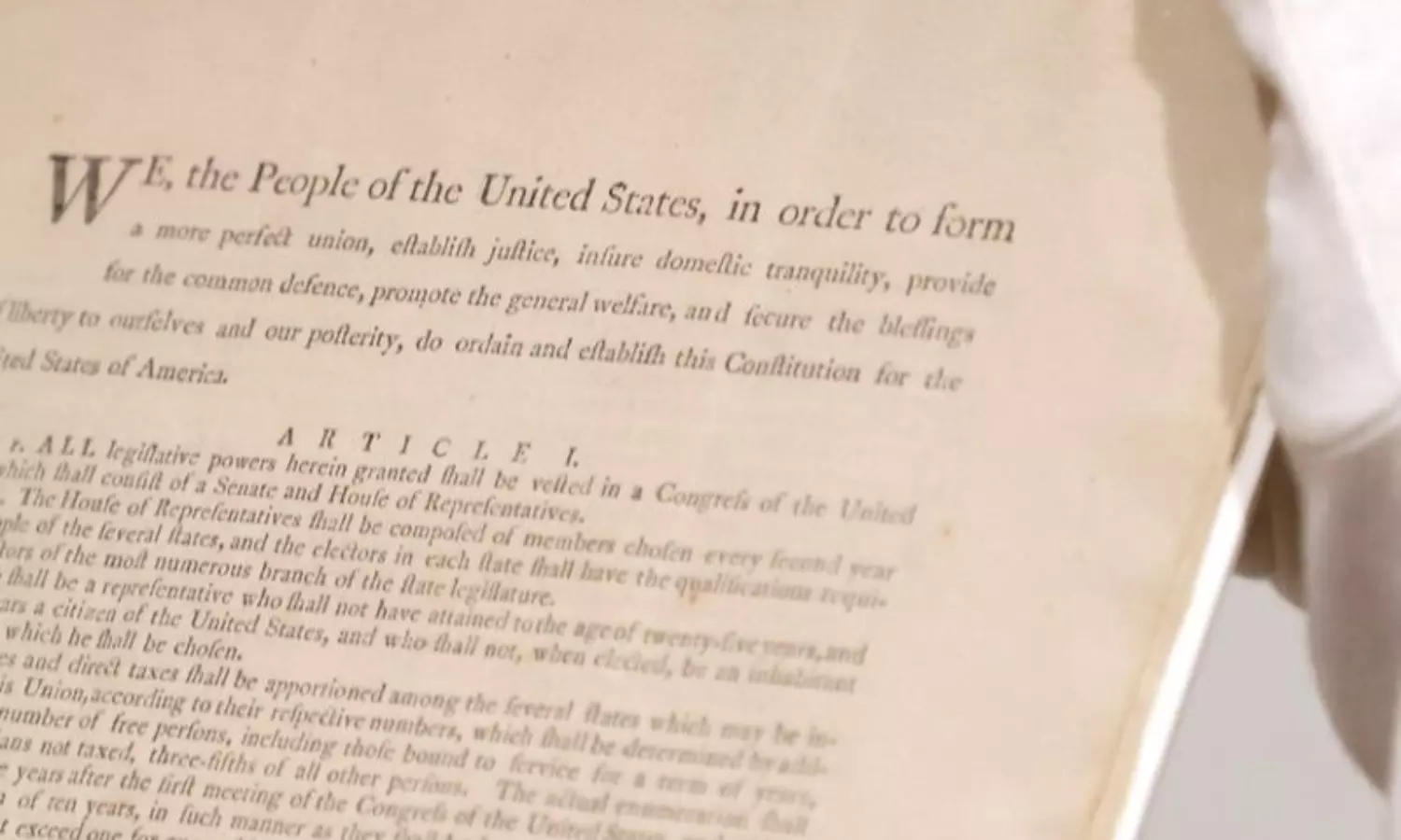 Rare copy of US Constitution sold for a record $ 43.2 million