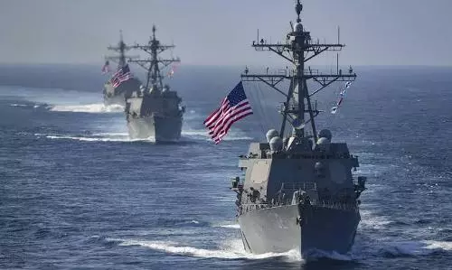 US sails warship through disputed Taiwan strait in show of strength to China