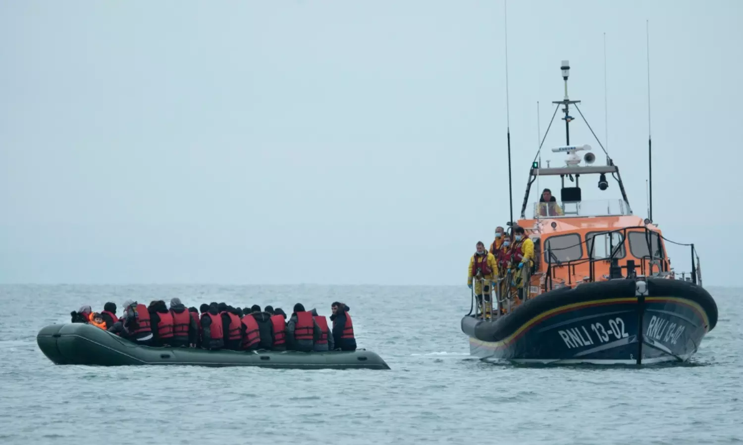 At least 27 refugees died when the boat carrying them sank in the English Channel