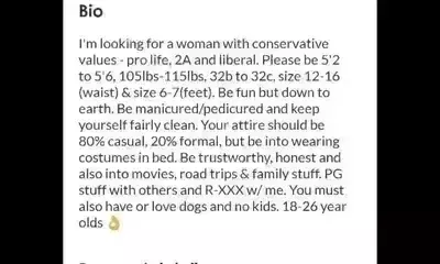 Man cites his preference of bra, waist sizes of to-be bride on Matrimonial site, gets trolled instead