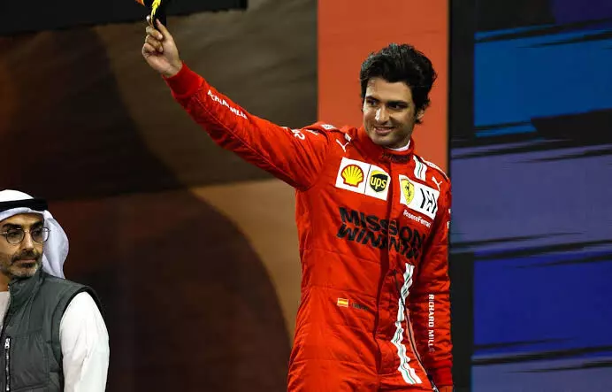 Formula One: Carlos Sainz admits that unplanned restart almost cost him a podium