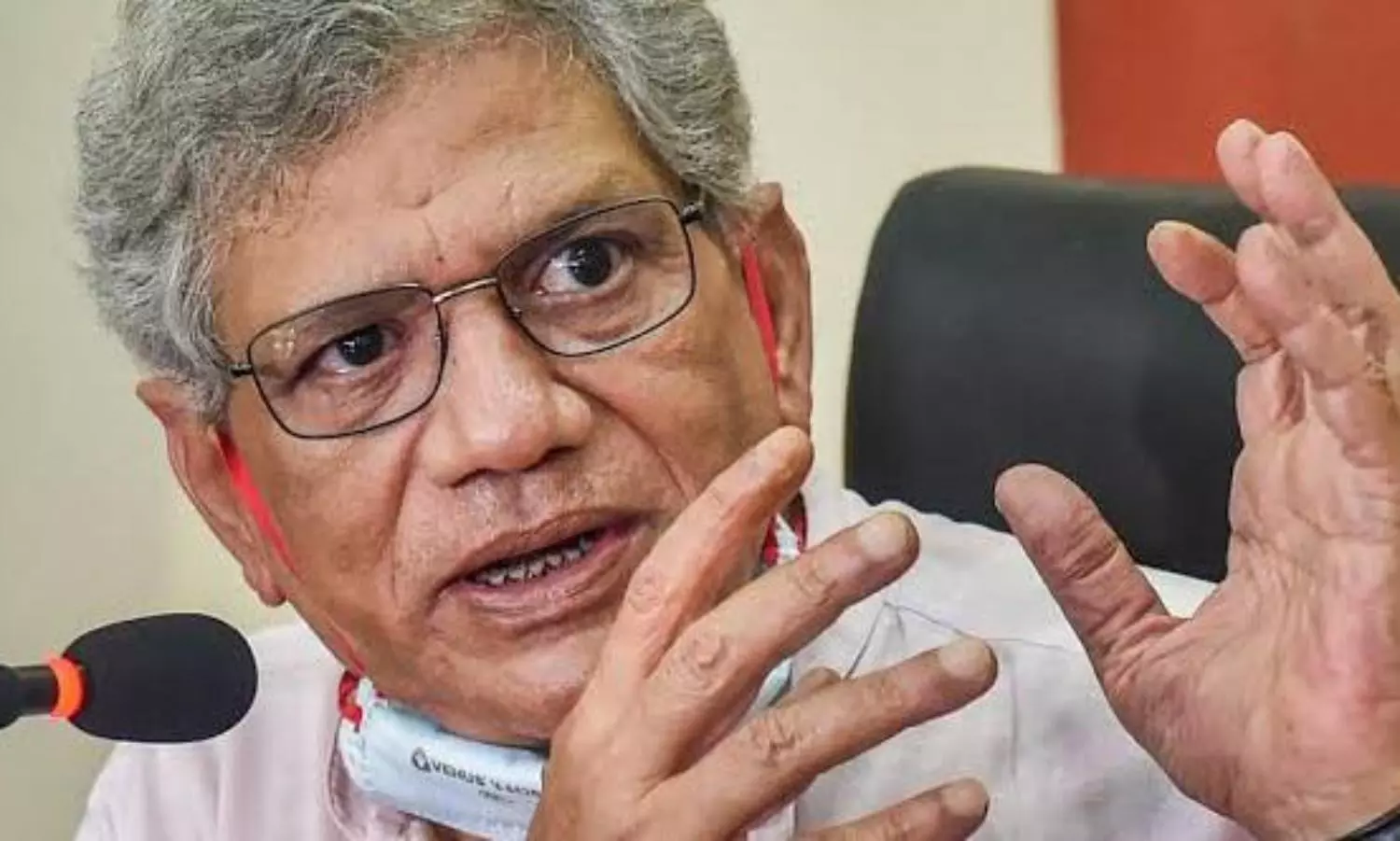 Yechury writes letter to Prez Kovind for dismissal of J&K Chief Justice