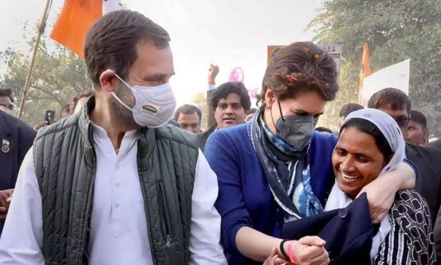 Priyanka Gandhi brings up BJP web of lies in Amethi rally