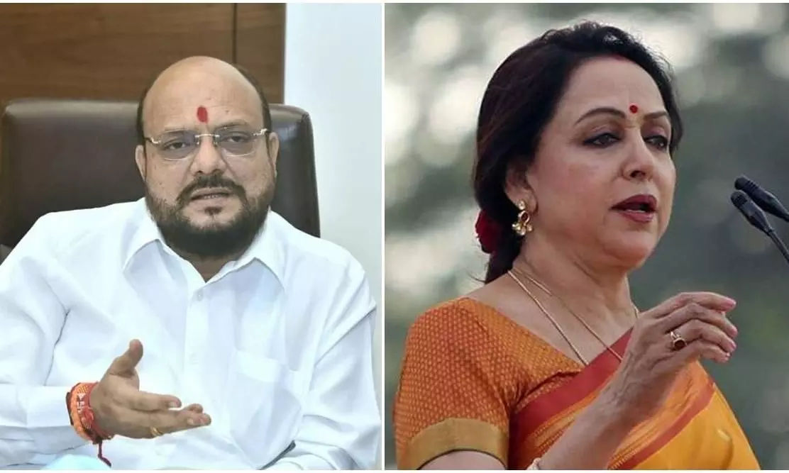 Maha Minister apologises for undignified remarks against BJP MP Hema Malini