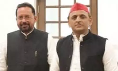 Former BJP MLA Ram Iqbal Singh joins Samajwadi Party