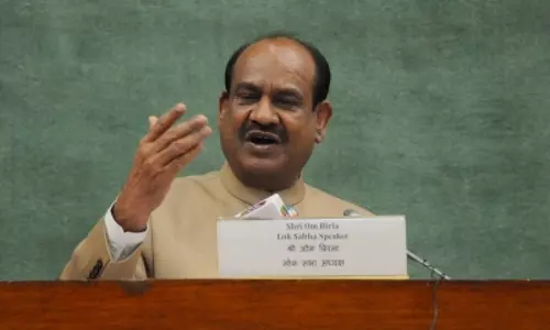 Protesting in Well of the House is wrong and must be stopped: Om Birla