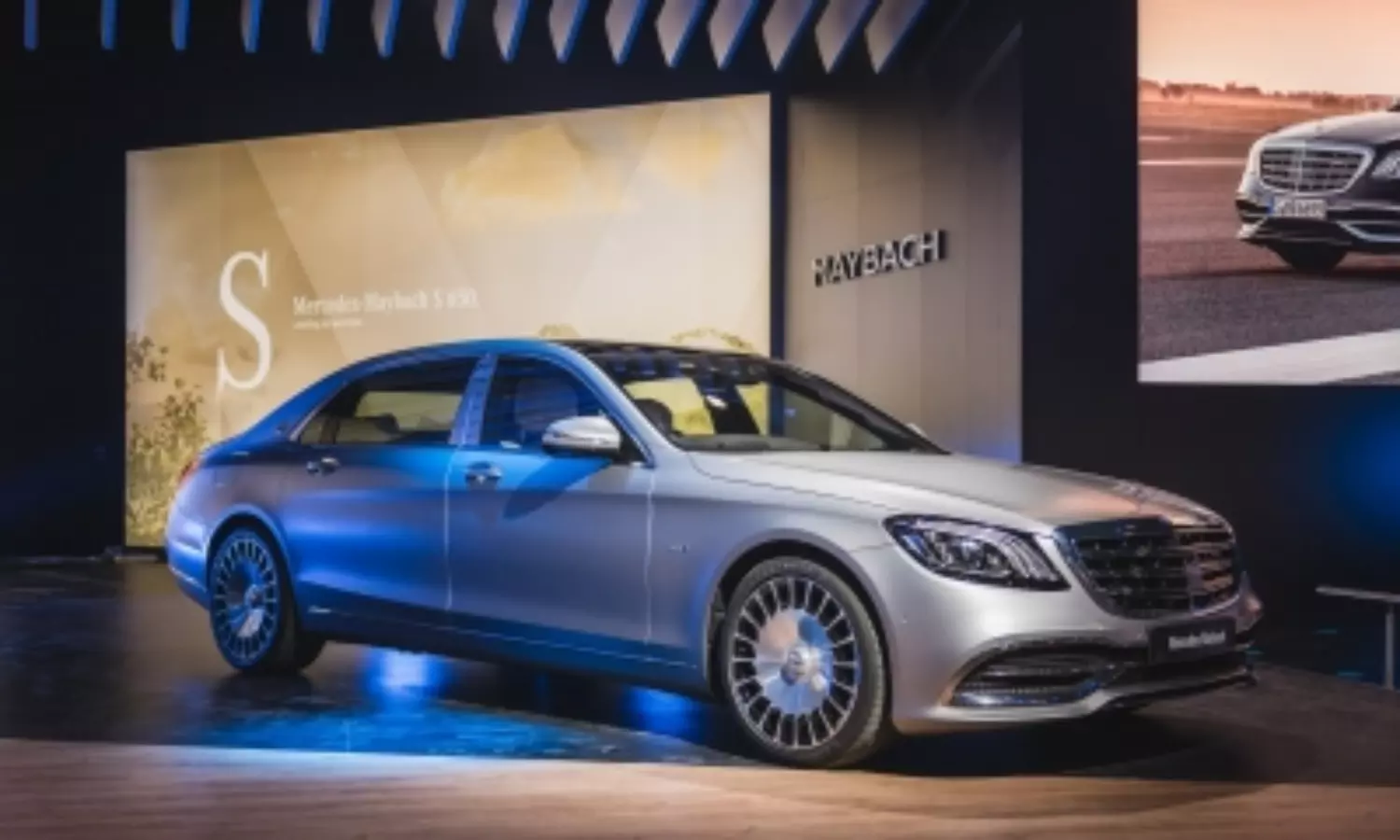 Armoured bullet-proof Mercedes-Maybach S650 Guard joins Modis cavalcade