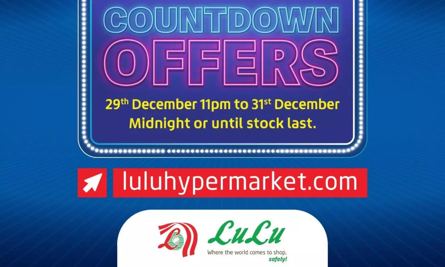 LuLu KSA Countdown Offers now exclusively online