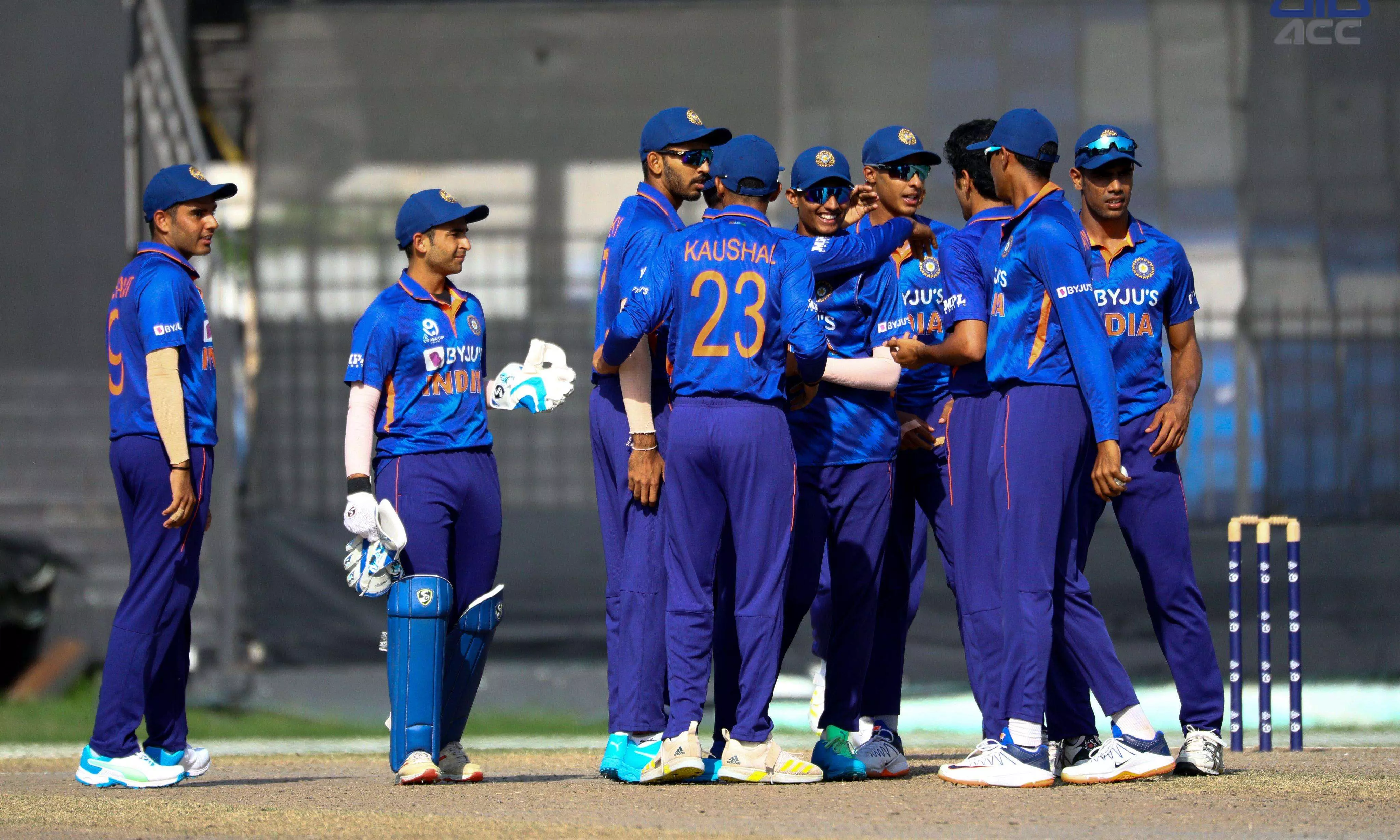 U - 19 Asia Cup : India topples Bangladesh by 103 runs to reach the final against Sri Lanka