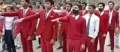 UP school children made to take oath to make India a Hindu Rashtra