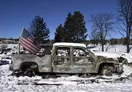 Major fire burns down towns in US, two people missing