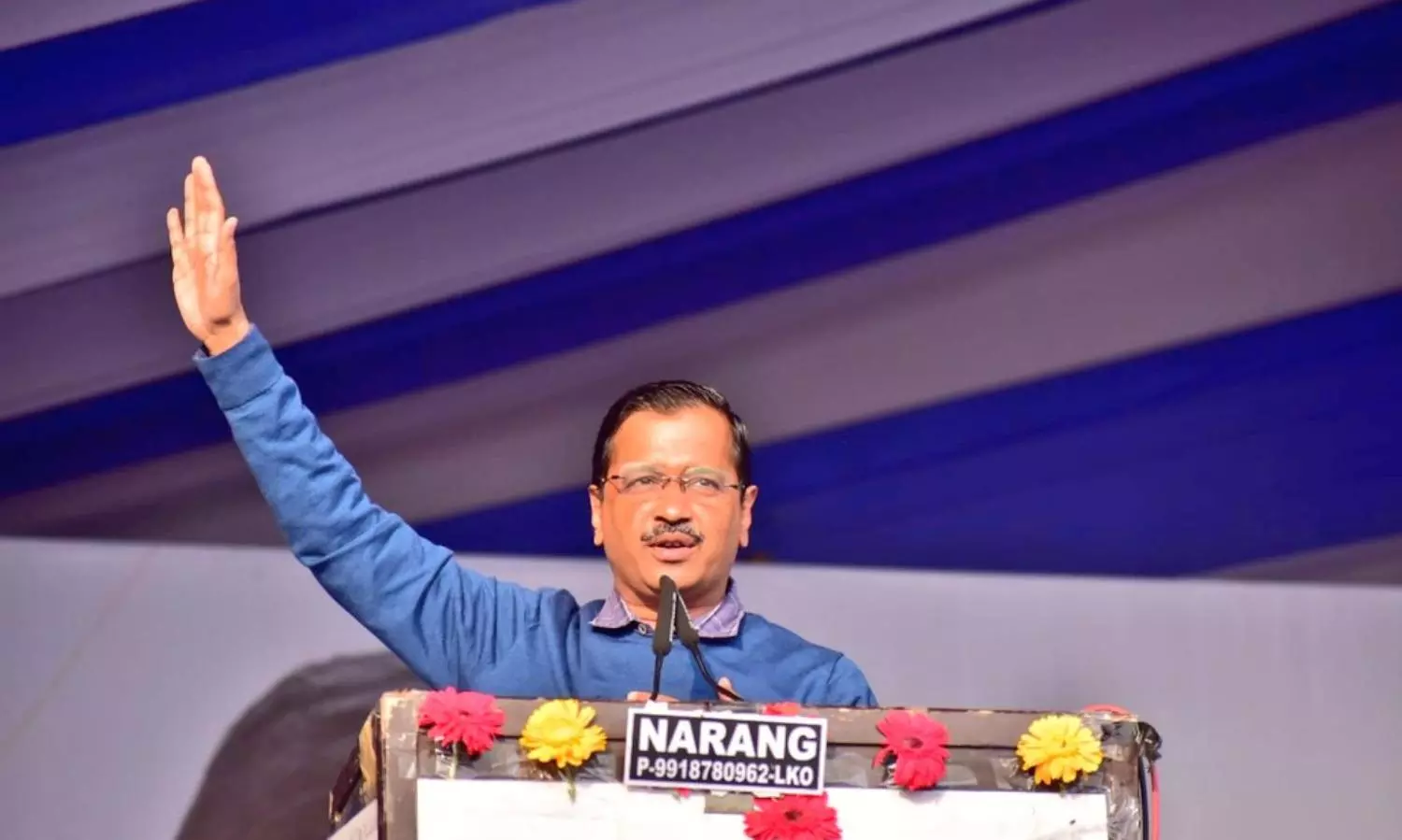 Yogi built crematoriums and sent people there: Kejriwal on UP COVID management