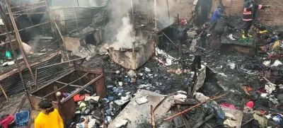 Fire in Chandni Chowk; 80 shops gutted, no fatalities