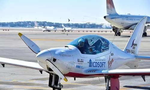 Teen pilot lands in Saudi Arabia in record solo round-world flight