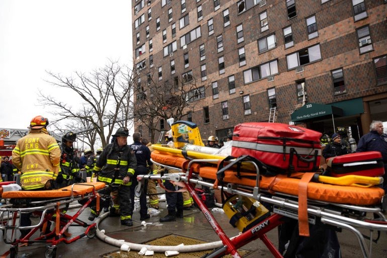 "Worst residential fire in history": 19 dead in New York apartment blaze
