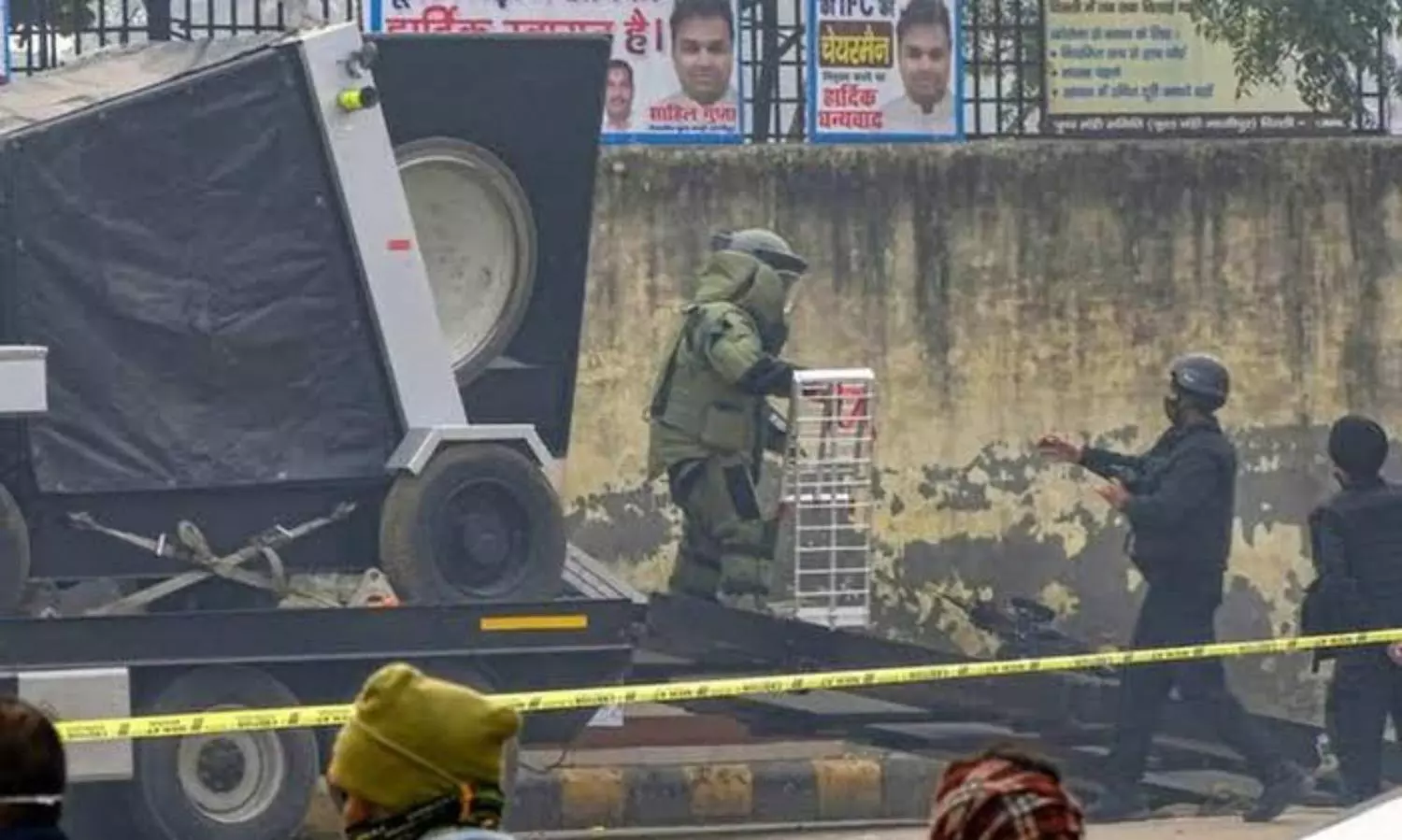 Police awaiting report on Delhi flower market bomb, classified as terror attack