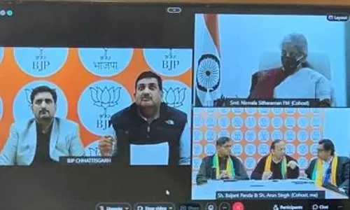 Union Finance Minister holds pre-budget consultations with BJP leaders