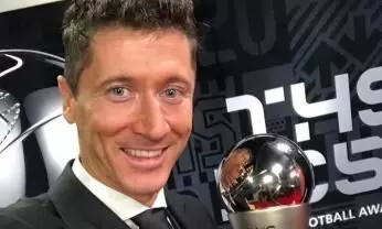 Bayern striker Lewandowski awarded Best FIFA Mens Player of 2021