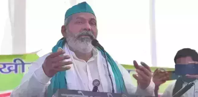 Rakesh Tikait denies support to any political party or alliance in upcoming polls