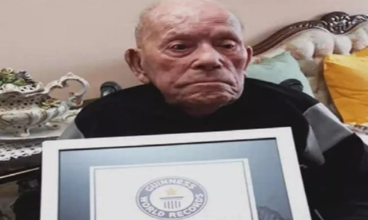 Spaniard recognized as worlds oldest man dies at 112