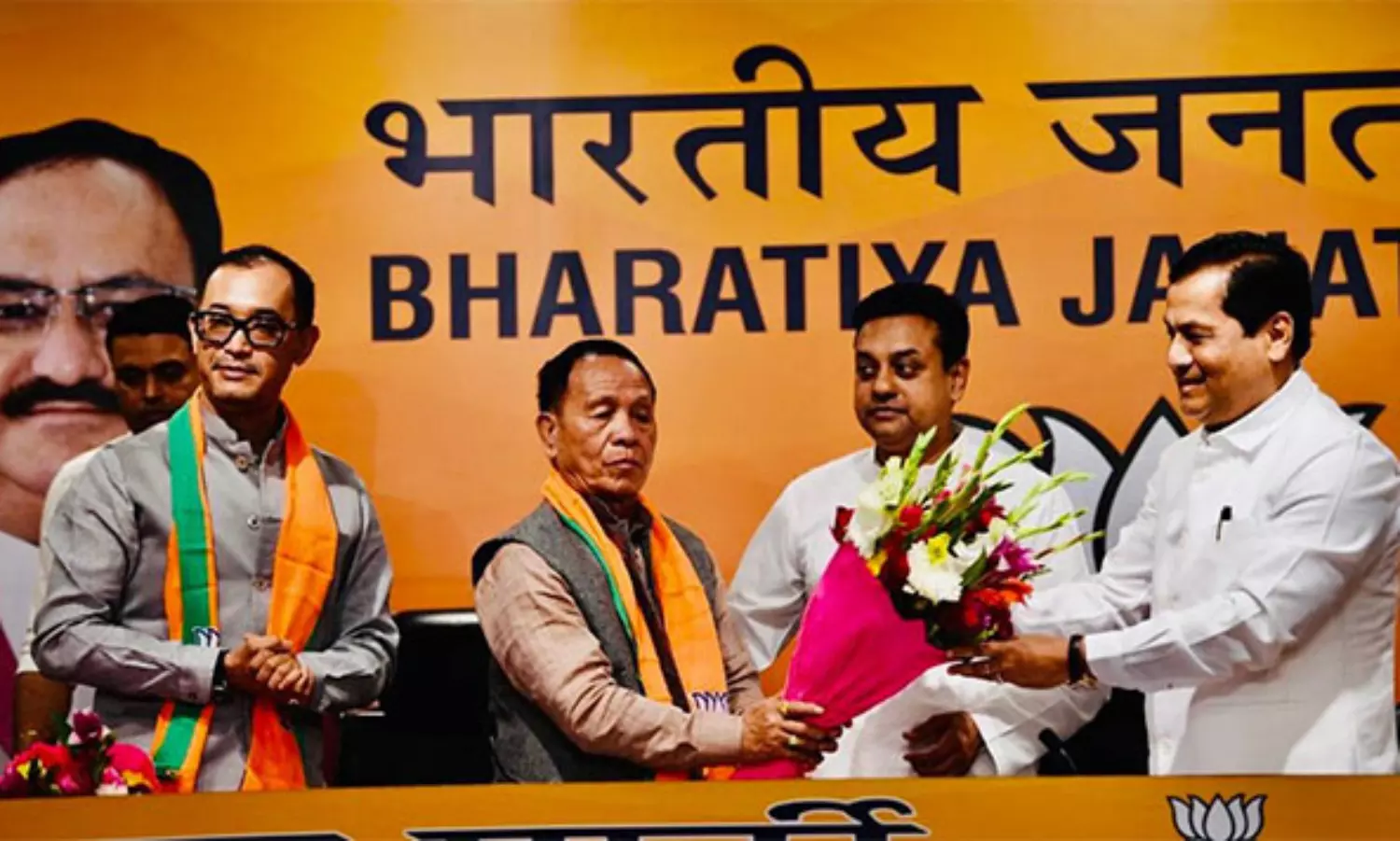 Lone TMC MLA and an Ex-Congress legislator join BJP in Manipur