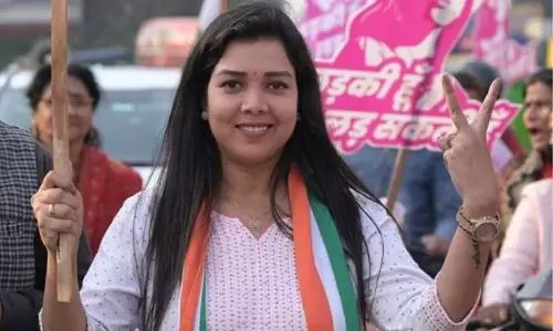 Congress  ladki hoon campaign face Priyanka Maurya set to join BJP
