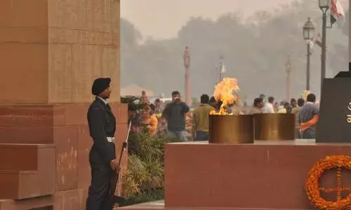 Amar Jyothi Jawan not being extinguished Centre tells Opposition parties